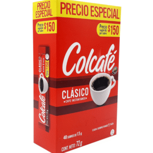 CAFE INSTANTANEO SOBRE X 48
