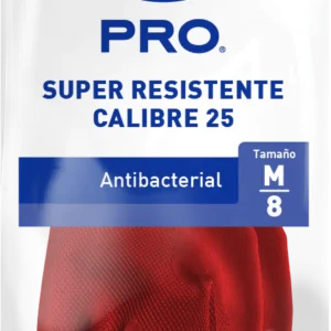 GUANTE ROJO CAL25 TALLA M