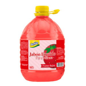 JABON ANTIBACTERIAL X 3800ml F.ROJOS