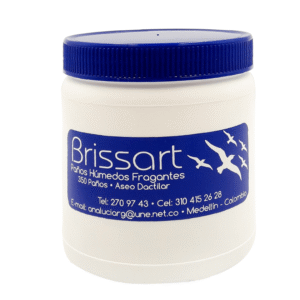 PAÑO HUMEDO BRISSART X 350 UNID