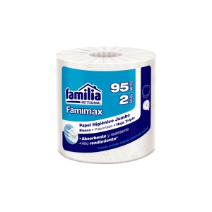 PAPEL HIG JUMBO HT X 95m BLANCO REF-7119