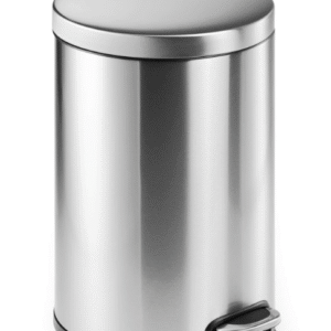 PAPELERA REDONDA ACERO 20L