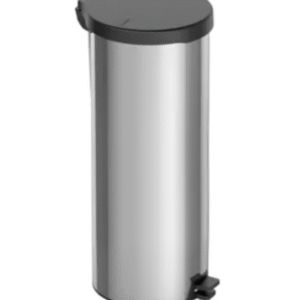 PAPELERA REDONDA ACERO 3OL