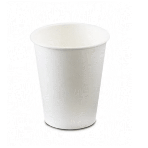 VASO 9 ONZ BLANCO PAPEL X 40