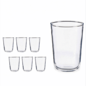VASOS DE VIDRIO
